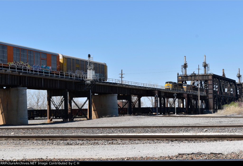 UP Train chase